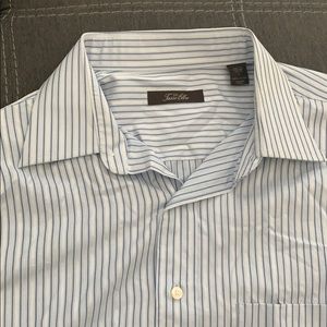 Tasso Elba Long Sleeve Dress Shirt (L 16.5 34-35)